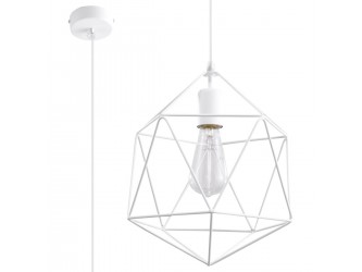 Gaspare fehér függőlámpa