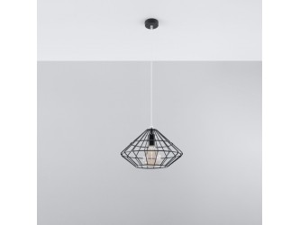 Umberto fekete függőlámpa