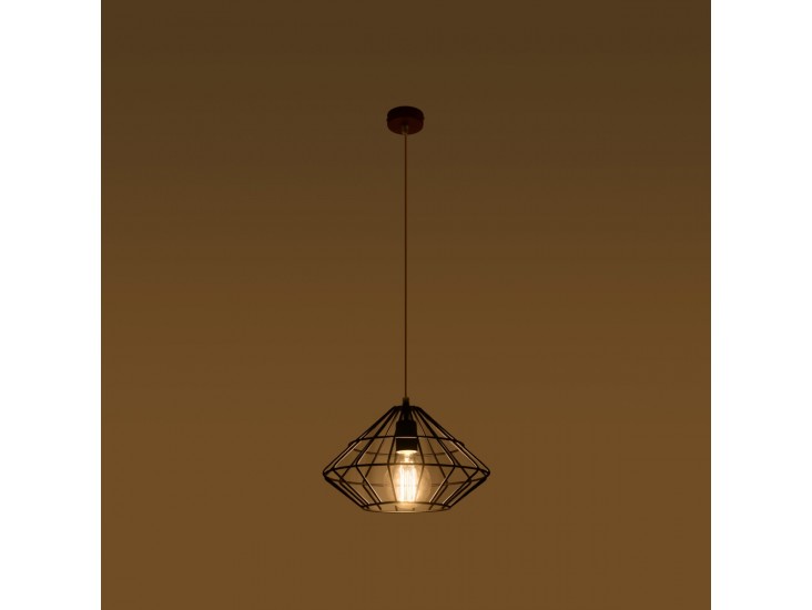 Umberto fekete függőlámpa