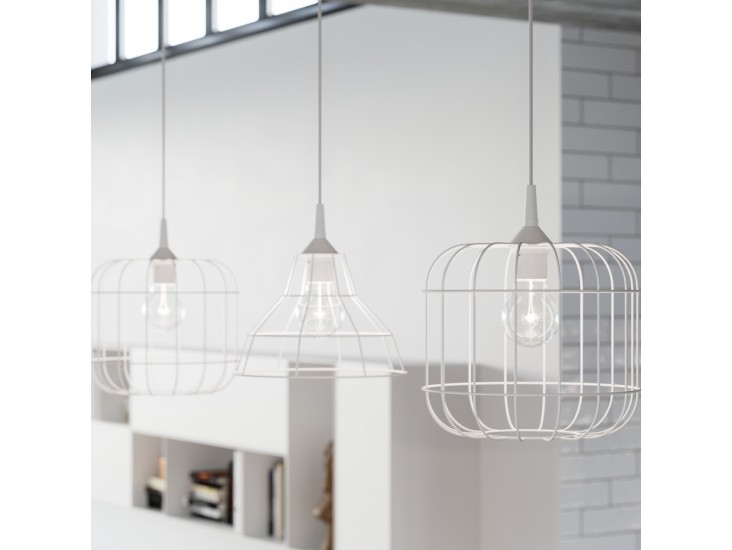 Celta fehér függőlámpa