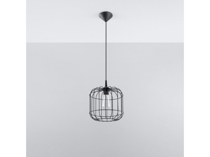 Celta fekete függőlámpa