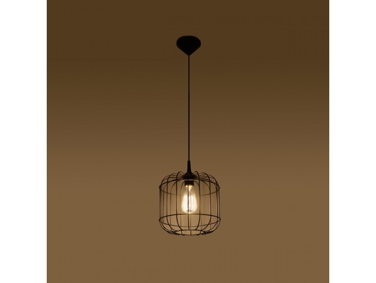 Celta fekete függőlámpa