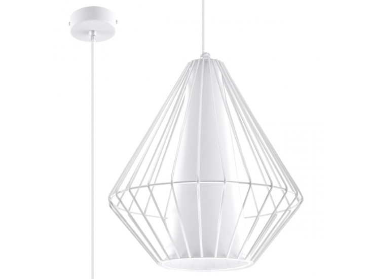 Demi fehér függőlámpa