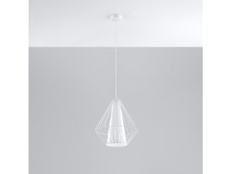 Demi fehér függőlámpa