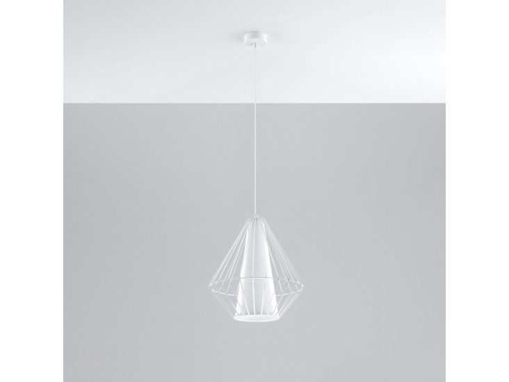 Demi fehér függőlámpa