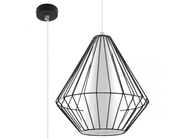 Demi fekete függőlámpa