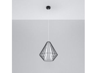 Demi fekete függőlámpa