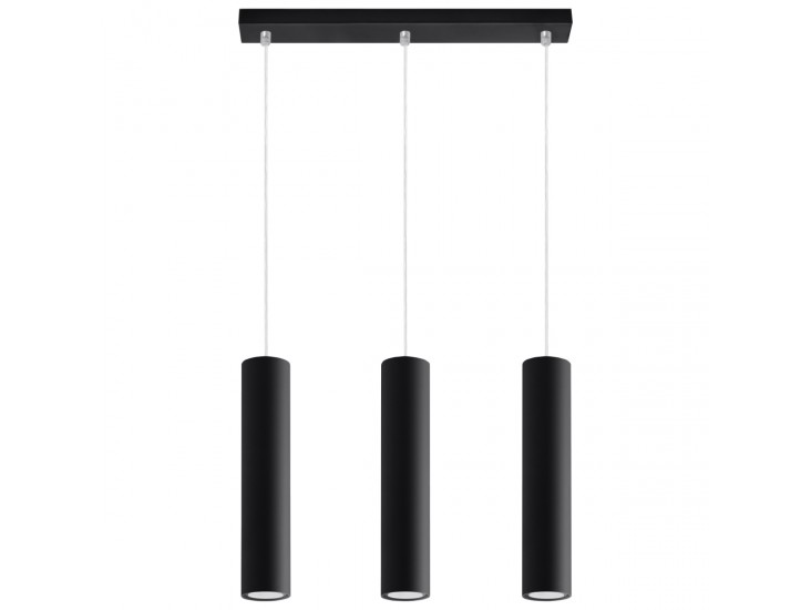 Lagos 3L fekete függőlámpa