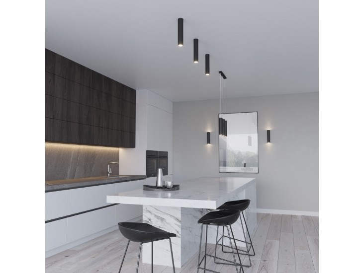 Lagos 3L fekete függőlámpa