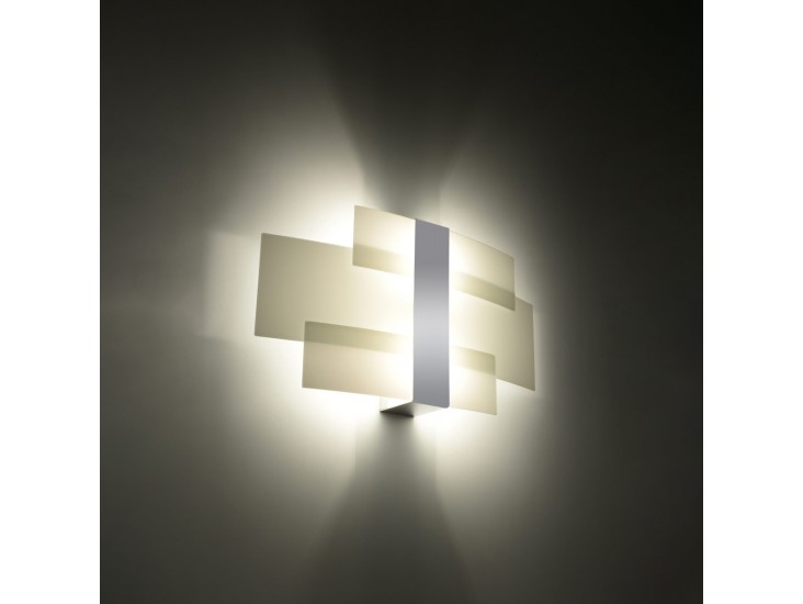 Celia króm fali lámpa