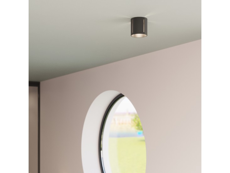 Inez fekete fali lámpa