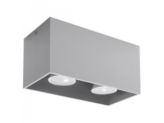 Quad szürke mennyezeti lámpa