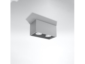 Quad szürke mennyezeti lámpa