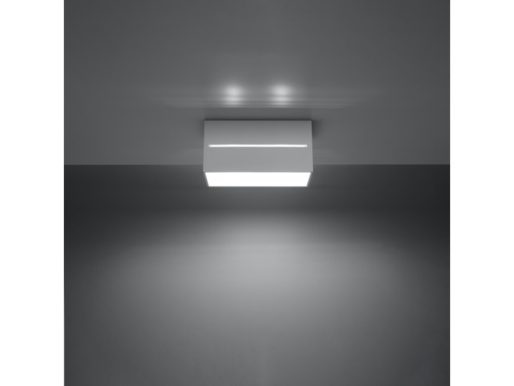 Lobo 2 fehér mennyezeti lámpa