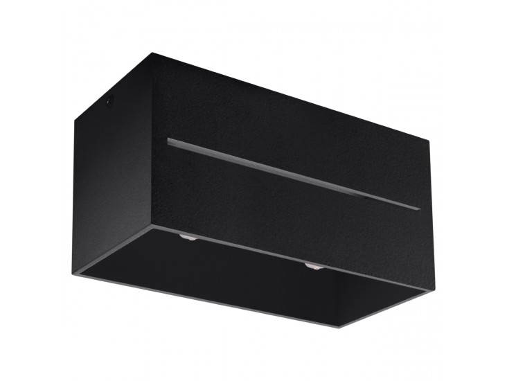 Lobo 2 fekete mennyezeti lámpa