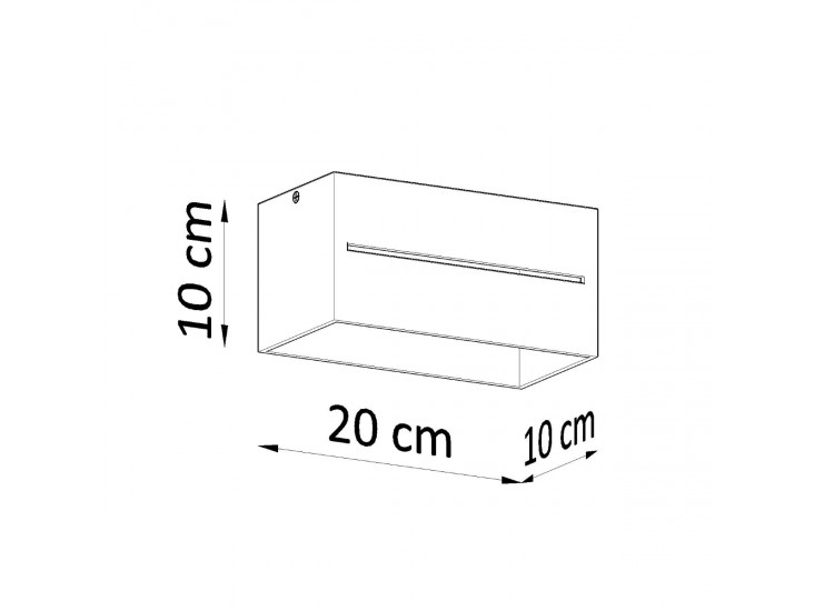 Lobo 2 szürke mennyezeti lámpa