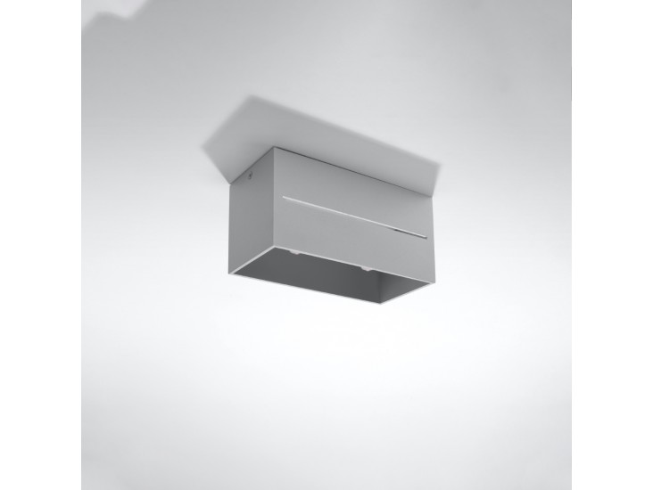 Lobo 2 szürke mennyezeti lámpa