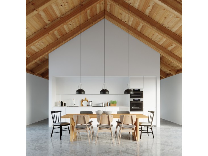 Casco fekete/fehér függőlámpa