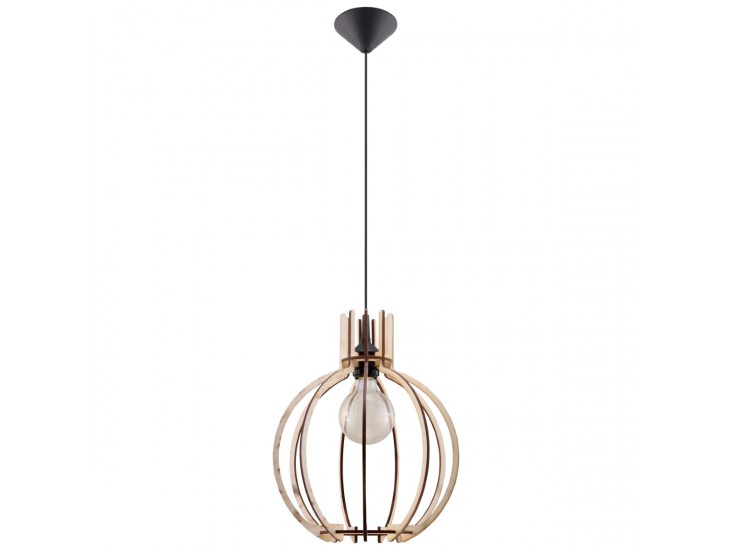 Arancia natúr tölgy függőlámpa