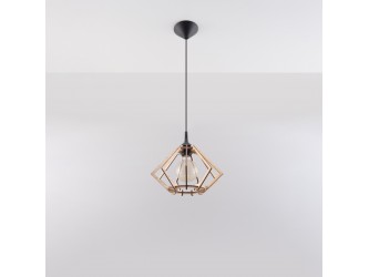 Pompelmo natúr tölgy függőlámpa