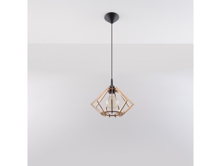 Pompelmo natúr tölgy függőlámpa