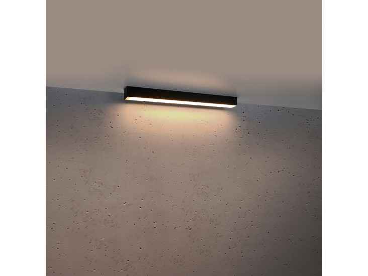 Pinne 67 fekete 3000K mennyezeti lámpa