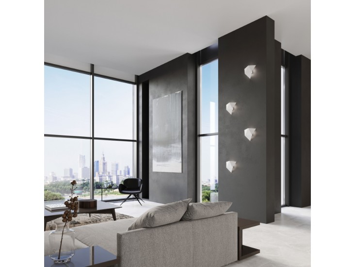 Solido fehér fali lámpa