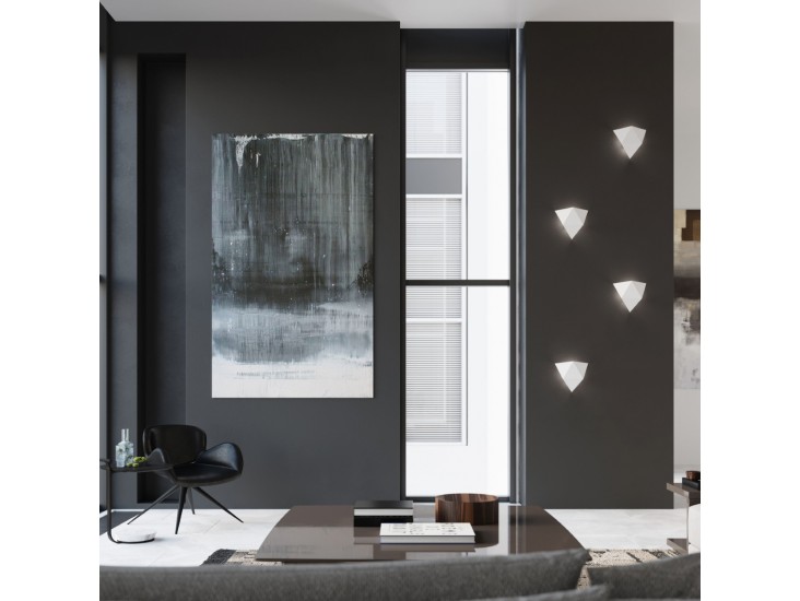 Solido fehér fali lámpa