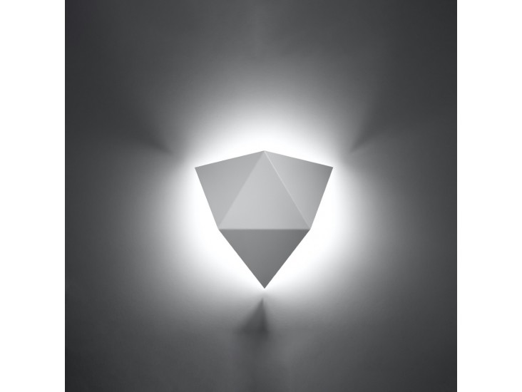 Solido fehér fali lámpa