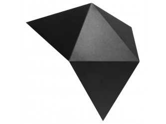 Solido fekete fali lámpa