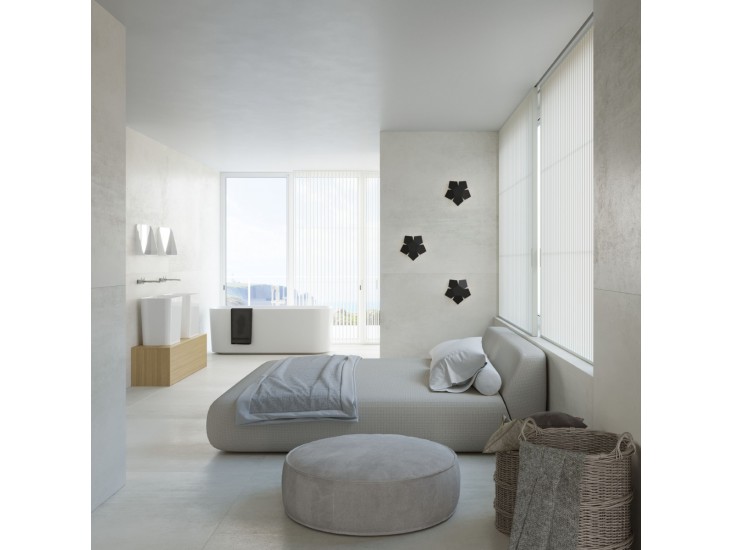 Penta fekete fali lámpa