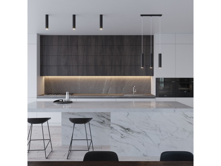 Lagos 30 fekete mennyezeti lámpa