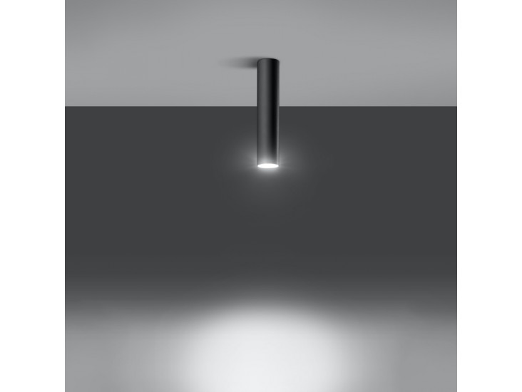 Lagos 30 fekete mennyezeti lámpa