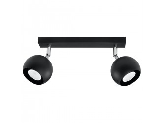 Oculare 2 fekete mennyezeti lámpa