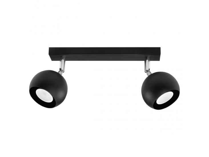 Oculare 2 fekete mennyezeti lámpa