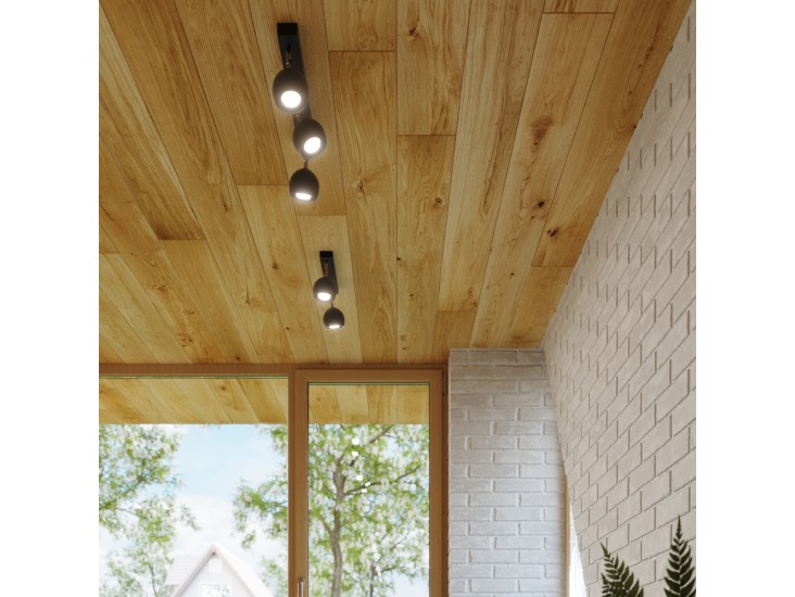 Oculare 3 fekete mennyezeti lámpa