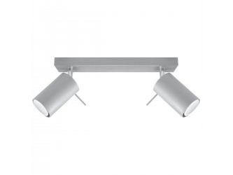 Ring 2 szürke mennyezeti lámpa