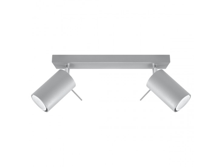 Ring 2 szürke mennyezeti lámpa