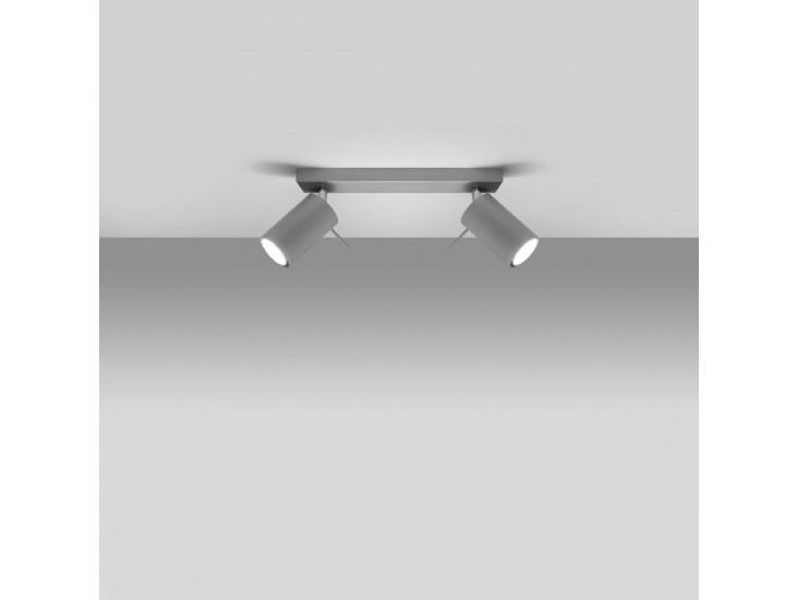 Ring 2 szürke mennyezeti lámpa