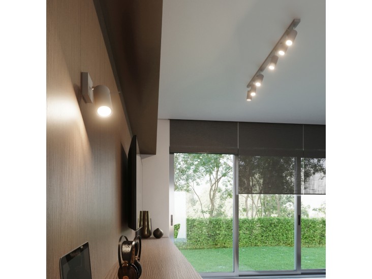 Ring 3 szürke mennyezeti lámpa