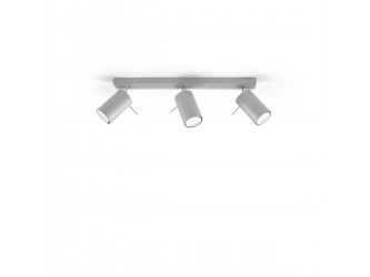 Ring 3 szürke mennyezeti lámpa