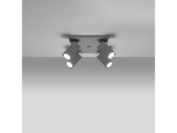 Merida 4 szürke mennyezeti lámpa