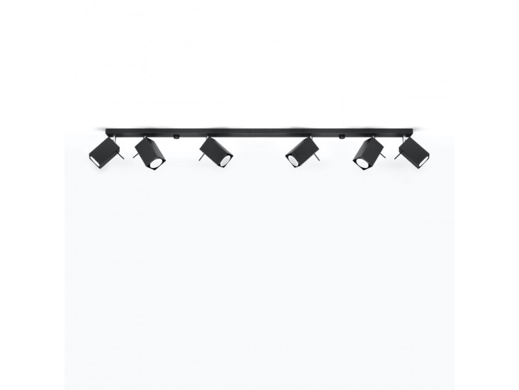 Merida 6L fekete mennyezeti lámpa