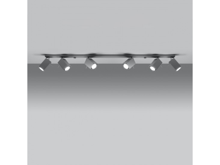 Merida 6L szürke mennyezeti lámpa