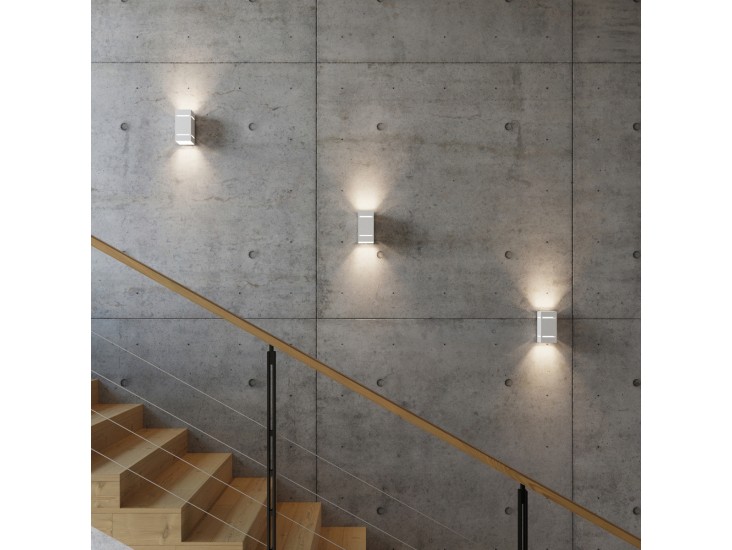 Blocco fehér fali lámpa