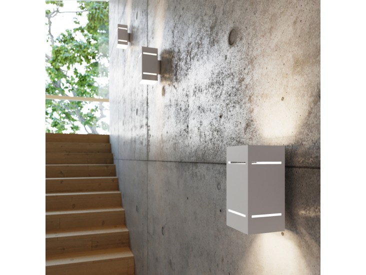 Blocco fehér fali lámpa