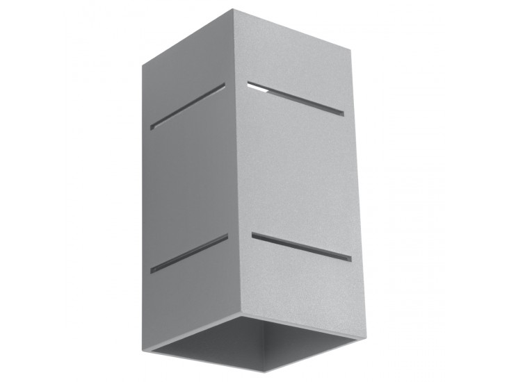 Blocco szürke fali lámpa