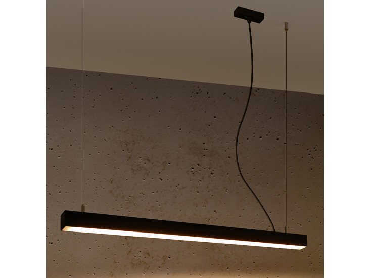 Pinne 90 fekete 3000K függőlámpa