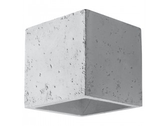 Quad beton fali lámpa