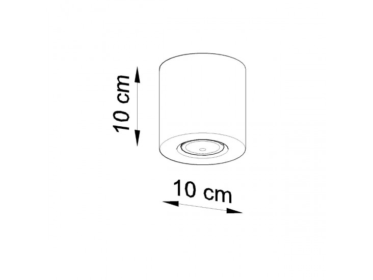 Orbis beton mennyezeti lámpa